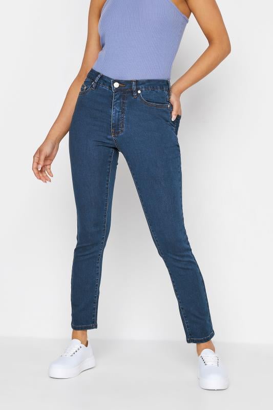 Petite  PixieGirl MADE FOR GOOD Mid Blue Stretch Skinny Jeans