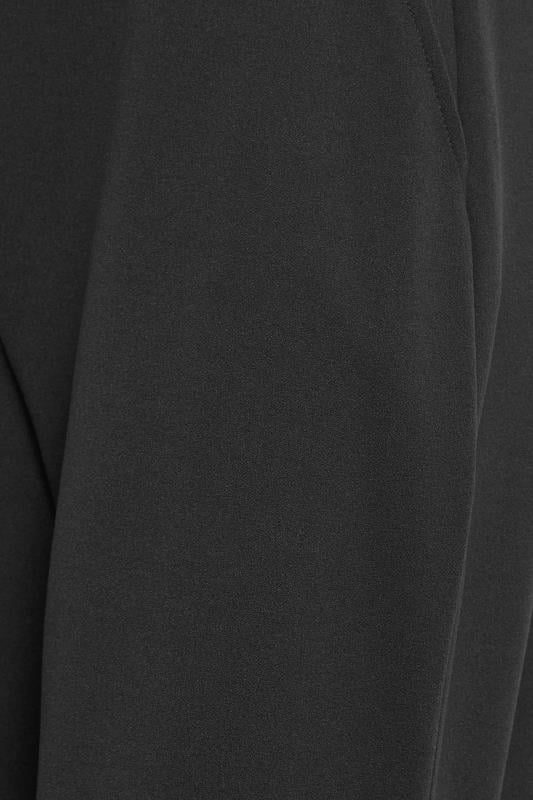 M&Co Black Stretch Scuba Wide Leg Trousers | M&Co 5
