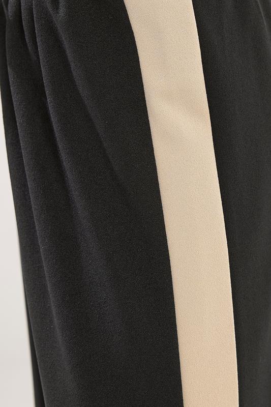 PixieGirl Petite Womens Black Side Stripe Trousers | PixieGirl 4