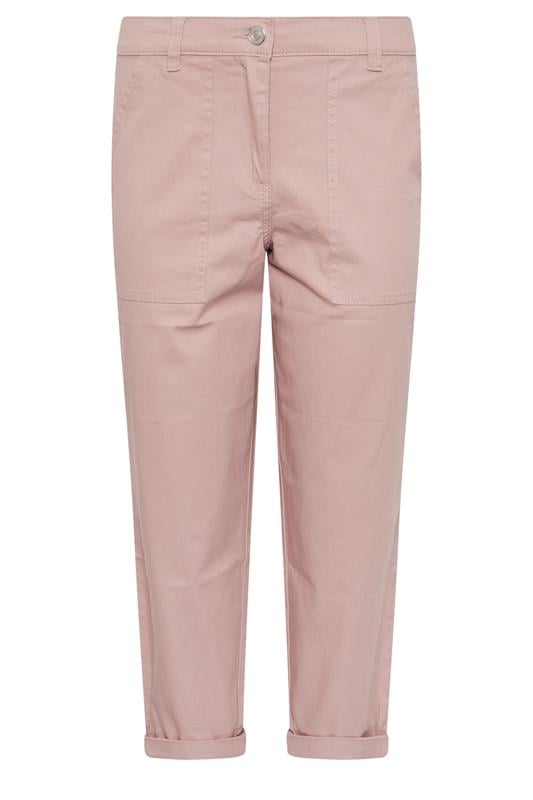 M&Co Pink Twill Carpenter Trousers | M&Co 5