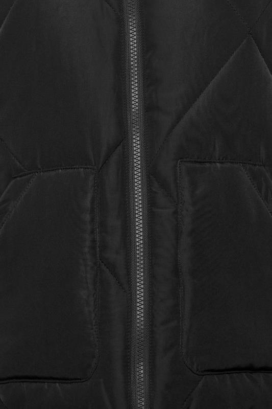Petite Black Quilted Puffer Jacket | PixieGirl  5