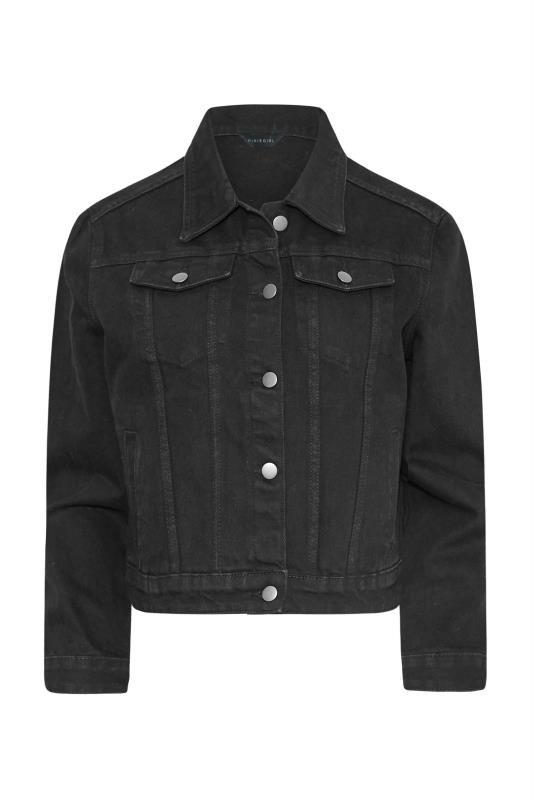 KaLI_store Denim Jacket for Women Women Casual Denim Jacket Jeans Tops Long  Sleeve Coat Outerwear Girls Fashion Slim Outercoat Black,M - Walmart.com