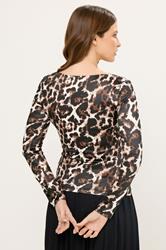 STAR Brown Leopard Print Top | StarByJM 2