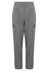 M&Co Grey Textured Cargo Trousers | M&Co 8