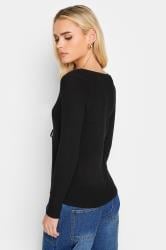 PixieGirl Petite Womens Black Tie Front Cardigan | PixieGirl 3