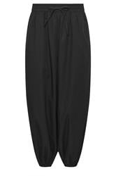 PixieGirl Petite Black Poplin Cuffed Trousers