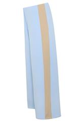 PixieGirl Petite Light Blue Side Stripe Scuba Wide Leg Trousers