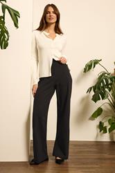 M&Co Black Wide Leg Yoga Pants | M&Co 1