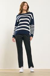 M&Co Black Ponte Slim Leg Trousers | M&Co 1