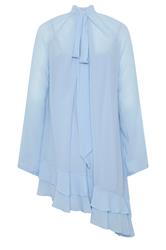 STAR Blue Asymmetric Mini Dress | StarByJM 1