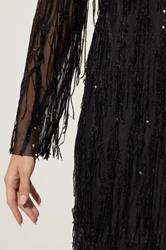 STAR Black Sequin Tassel Dress | StarByJM 4