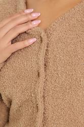 PixieGirl Petite Women's Camel Brown Chenille Cardigan | PixieGirl 4