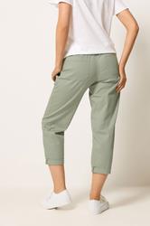 M&Co Sage Green Twill Carpenter Trousers | M&Co 2