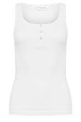 PixieGirl Petite Women's 2 PACK Sage Green & White Ribbed Popper Vest Tops | PixieGirl 9