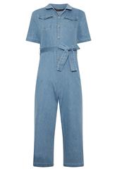 M&Co Petite Blue Denim Jumpsuit | M&Co 5
