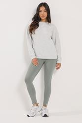 PixieGirl Petite 2 PACK Women's Grey & Black Leggings | PixieGirl 2