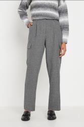 M&Co Grey Textured Cargo Trousers | M&Co 2