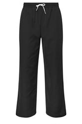PixieGirl Petite Women's Black Striped Wide Leg Trousers | PixieGirl 5