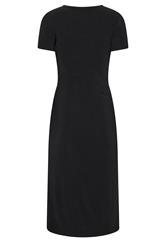 M&Co Petite Black Twist Front Maxi Dress | M&Co 2
