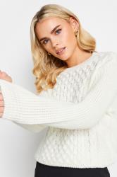 PixieGirl Ivory White Cable Knit Jumper | PixieGirl 4