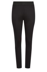 M&Co Black Ponte Seam Detail Leggings | M&Co  4