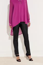 STAR Black Faux Leather Leggings | StarByJM 1