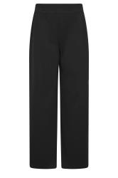 M&Co Black Stretch Scuba Wide Leg Trousers | M&Co 6