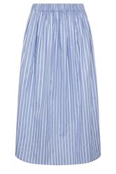PixieGirl Petite Women's Blue Stripe Maxi Skirt | PixieGirl  5