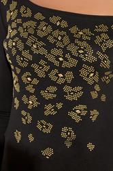 STAR Black Animal Embellished Top | StarByJM 5