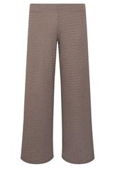 PixieGirl Petite Light Brown Textured Wide Leg Trousers