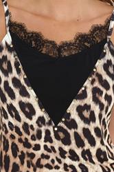 STAR Beige Brown Leopard Print Cami Top | StarByJM 8