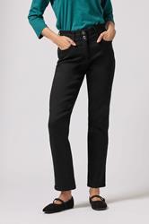 M&Co Black Lift & Shape Straight Leg Jeans | M&Co 3
