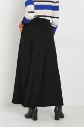 M&Co Black Pocket Maxi Skirt | M&Co 2