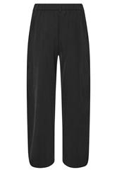 PixieGirl Petite Women's Black Wrap Pleated Wide Leg Trousers | PixieGirl 2