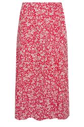 M&Co Petite Red Ditsy Floral Maxi Skirt | M&Co 5