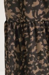 PixieGirl Petite Brown Tortoiseshell Tiered Skirt | PixieGirl 4