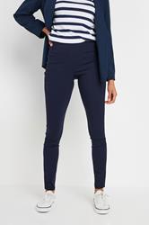 M&Co Navy Blue Skinny Bengaline Formal Trousers | M&Co 3