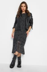 PixieGirl Black Polka Dot Print Mesh Dress | PixieGirl 2