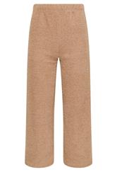 PixieGirl Petite Camel Brown Chenille Wide Leg Trousers