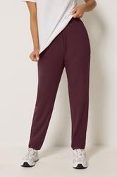 PixieGirl Petite Women's Burgundy Red Harem Trousers | PixieGirl 1