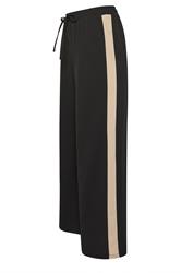 PixieGirl Petite Womens Black Side Stripe Trousers | PixieGirl 6