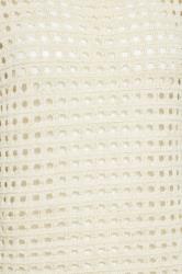 PixieGirl Petite Ivory White Metallic Crochet Jumper | PixieGirl 5