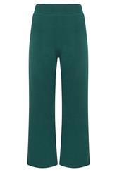 PixieGirl Petite Women's Dark Green Wide Leg Yoga Pants | Pixie Girl 1