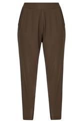 PixieGirl Petite Women's Chocolate Brown Harem Trousers | PixieGirl 6