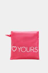 Ukraine Crisis 100% Donation Pink Heart Shopper Bag | Yours Clothing 6