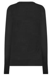 PixieGirl Petite Black V-Neck Jumper | PixieGirl 7