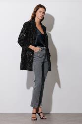 STAR Black Sequin Tailored Blazer | STAR x JM 3