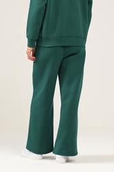 M&Co Petite Teal Blue Wide Leg Joggers | M&Co 2