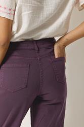 M&Co Berry Purple Mom Jeans | M&Co 4