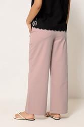 M&Co Petite Pink Wide Leg Carpenter Trousers | M&Co 2